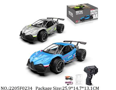 2.4G High Speed Die Cast RC Car<br>
with 3.7V Li battery & USB charger