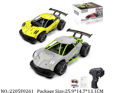 2205F0261 - 2.4G RC Car
with 3.7V Li battery & USB charger