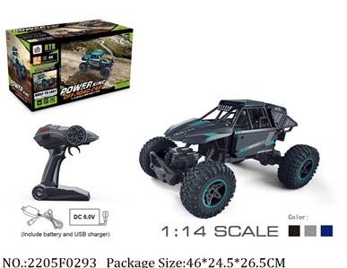 2205F0293 - 2.4G RC Car
with 6V battery & USB charger