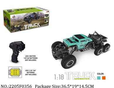 2205F0356 - 2.4G 4WD RC Car
AA battery*5 not included