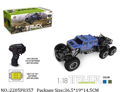 2205F0357 - 2.4G 4WD RC Car
AA battery*5 not included