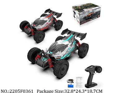 2205F0361 - 2.4G High Speed RC Car
with 7.4V Li battery & USB charger