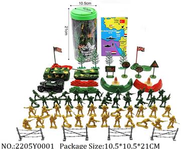 2205Y0001 - Military Playing Set