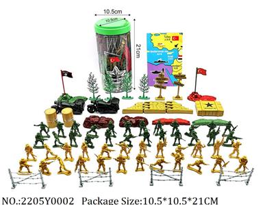 2205Y0002 - Military Playing Set