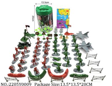 2205Y0009 - Military Playing Set