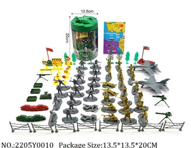 2205Y0010 - Military Playing Set