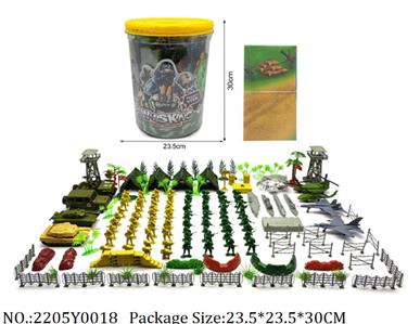 2205Y0018 - Military Playing Set