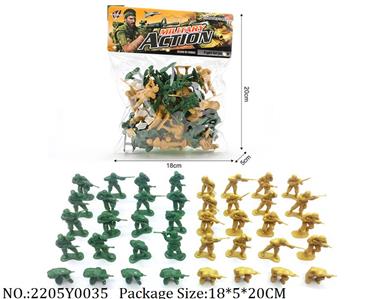 2205Y0035 - Military Playing Set