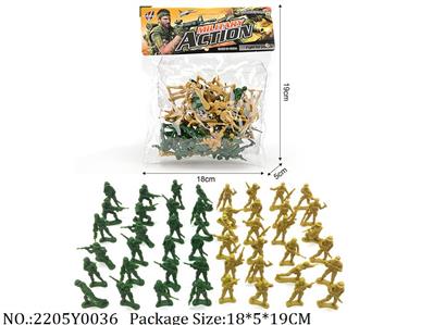 2205Y0036 - Military Playing Set