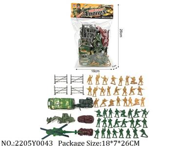 2205Y0043 - Military Playing Set