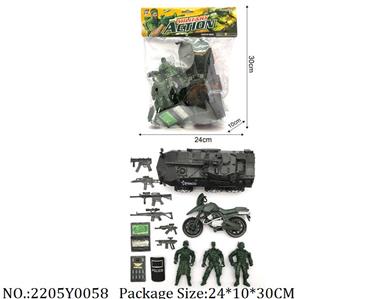 2205Y0058 - Military Playing Set