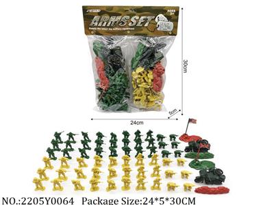 2205Y0064 - Military Playing Set