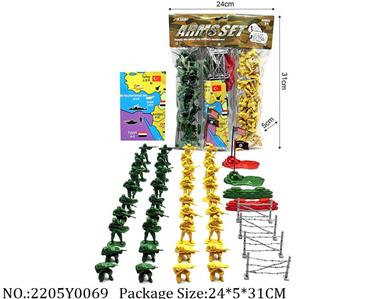 2205Y0069 - Military Playing Set