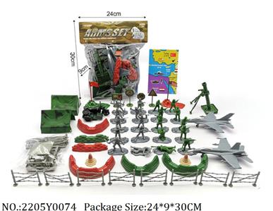 2205Y0074 - Military Playing Set