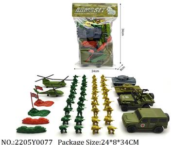 2205Y0077 - Military Playing Set