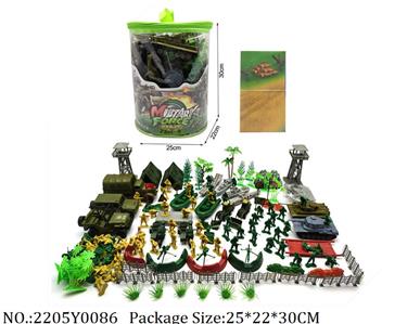 2205Y0086 - Military Playing Set