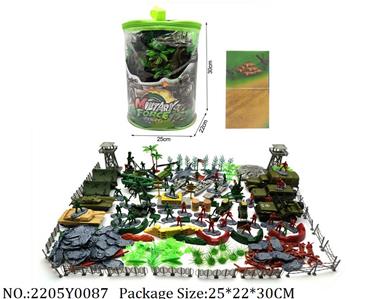 2205Y0087 - Military Playing Set