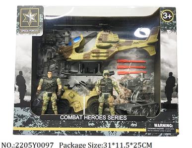 2205Y0097 - Military Playing Set