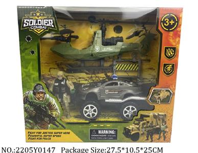 2205Y0147 - Military Playing Set