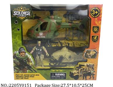 2205Y0151 - Military Playing Set