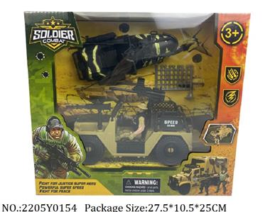 2205Y0154 - Military Playing Set