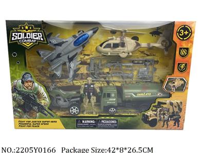 2205Y0166 - Military Playing Set