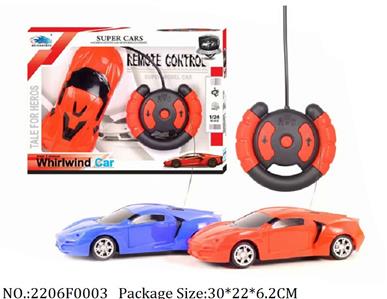 2206F0003 - 2 Channel RC Car
2 colors,AA battery*5 not included