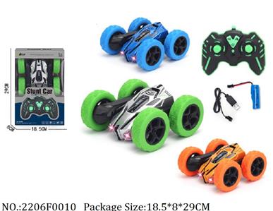 2206F0010 - RC Stunt Car
3 colors,with light,with 3.7V Li battery & USB charger,AA battery*2 not included