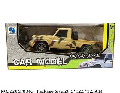 2206F0043 - R/C Car
with light,battery not included