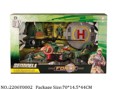 2206Y0002 - Military Playing Set