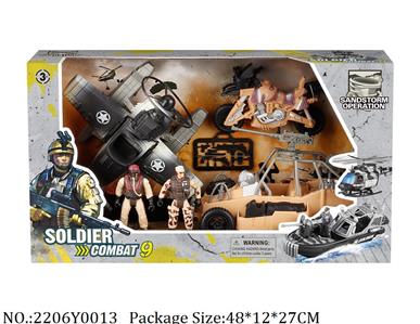 2206Y0013 - Military Playing Set