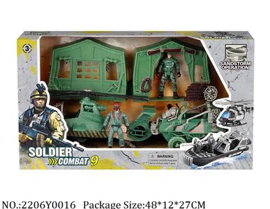 2206Y0016 - Military Playing Set