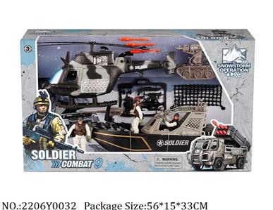 2206Y0032 - Military Playing Set