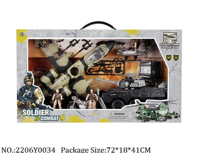 2206Y0034 - Military Playing Set