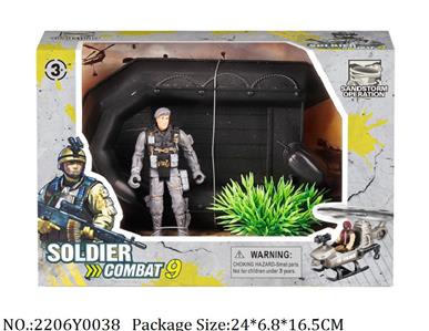 2206Y0038 - Military Playing Set