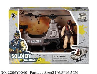 2206Y0040 - Military Playing Set