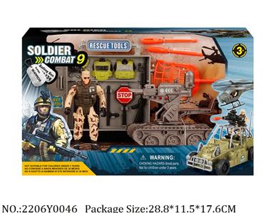 2206Y0046 - Military Playing Set