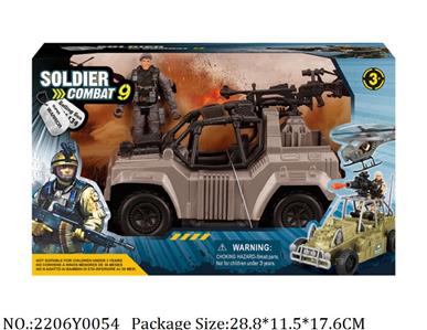 2206Y0054 - Military Playing Set