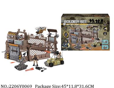 2206Y0069 - Military Playing Set