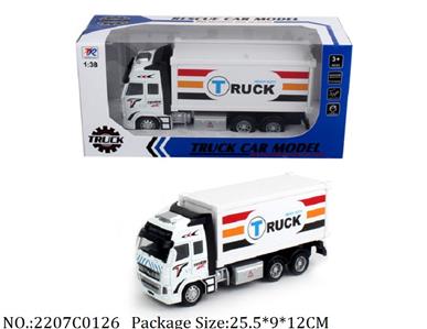 2207C0126 - Pull Back Die Cast Car