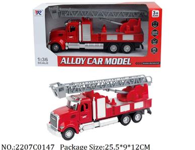 2207C0147 - Pull Back Die Cast Car