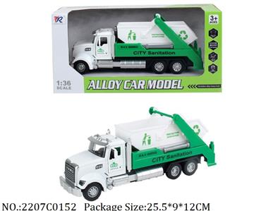 2207C0152 - Pull Back Die Cast Car