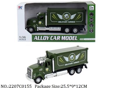 2207C0155 - Pull Back Die Cast Car