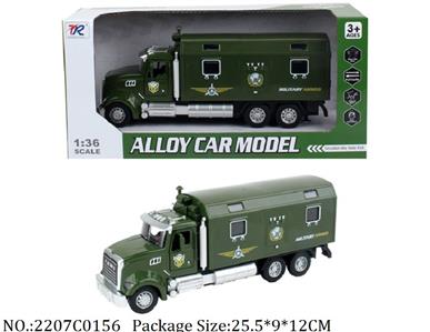 2207C0156 - Pull Back Die Cast Car