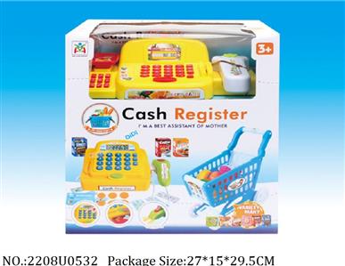 2208U0532 - Cash Register
with light & sound