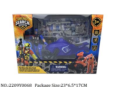 2209Y0068 - Police Playing Set