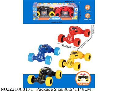 2210C0171 - Pull Back Toys