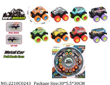 2210C0243 - Pull Back Toys