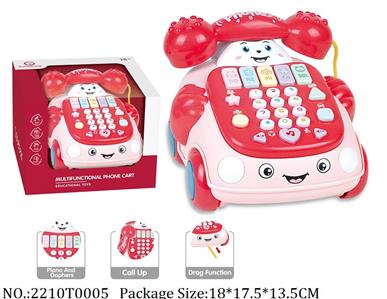 2210T0005 - Telephone
with light & music