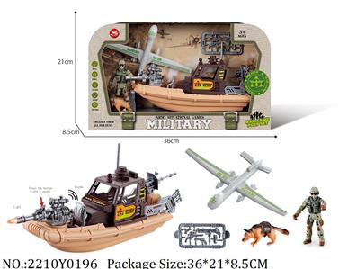 2210Y0196 - Military Playing Set
with light & sound